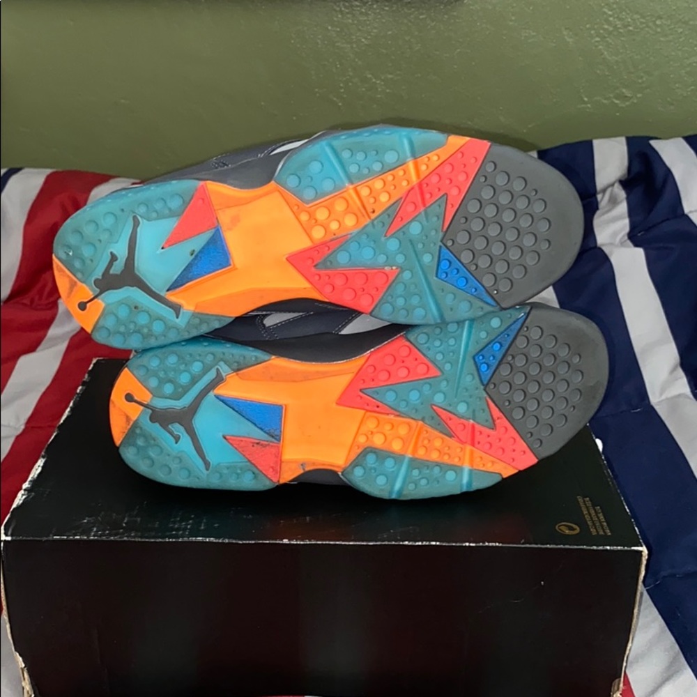 Jordan 7 “barcelona days” size 8 mens - Picture 5 of 6